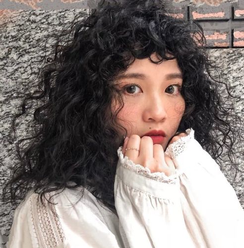 一组洋气柔软的羊毛卷发型图片(4) - 儿童画简笔画