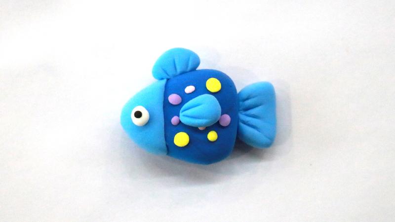 神仙鱼超轻粘土教程