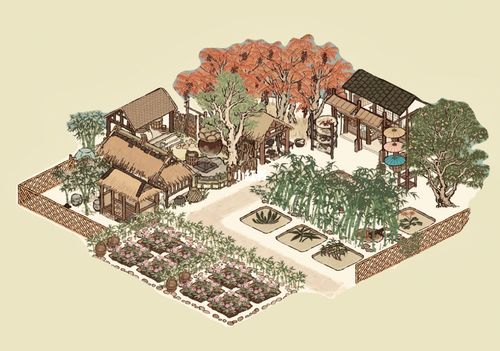 江南百景图#采药圃布局 地基图_江南百景图_游戏_手机