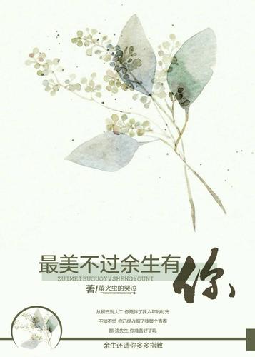最美不过余生有你
