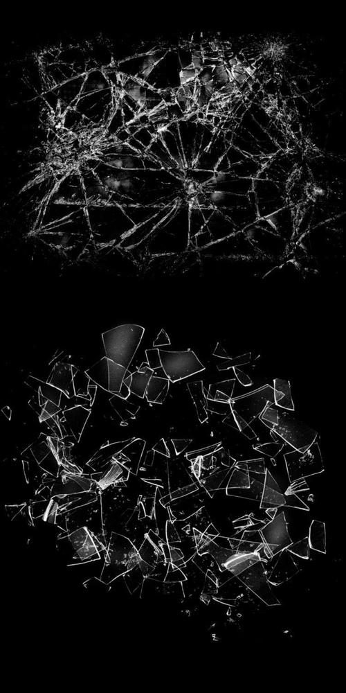 50款玻璃击碎纹理玻璃破碎ps笔刷透明素材_最新资源素材__psceo影楼
