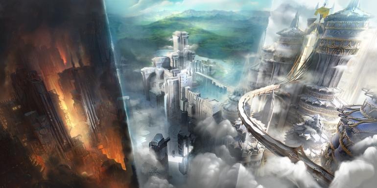 一边天堂一边地狱