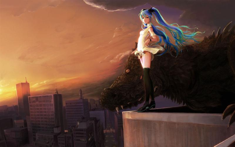 初音未来系列 壁纸(三)8 - 1680x1050