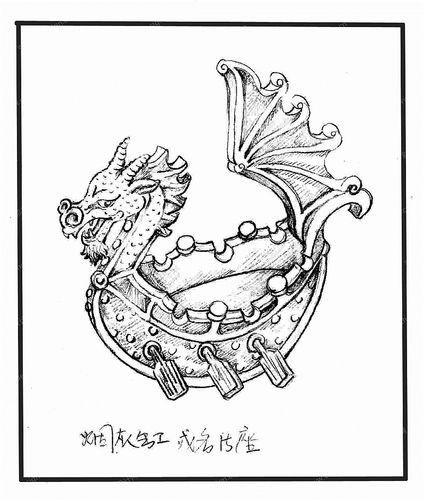 工艺品手绘稿