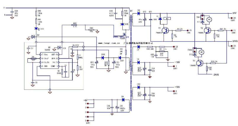 经典的变频器开关电源电路