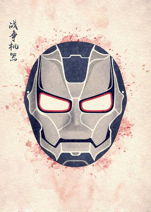 两种文化元素相结合真的很奇妙!中国风脸谱图