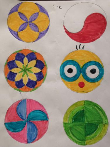 巧手画圆—六年级数学"圆的认识"创新作业