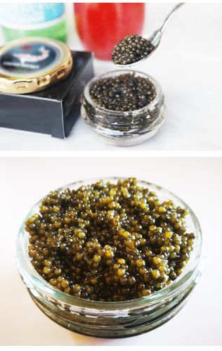 黑龙江佳木斯抚远特产鲟鱼籽鲟鱼子酱50g黑鱼子品质食材顺丰包邮_7折