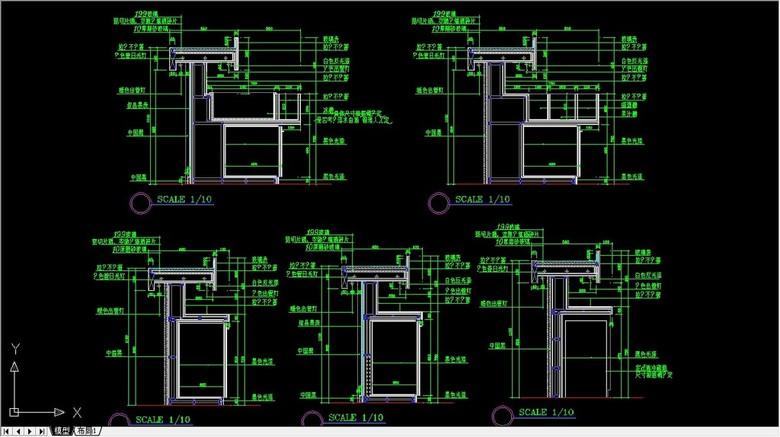 的吧台节点下载-编号12155386-节点剖面图cad-我图网