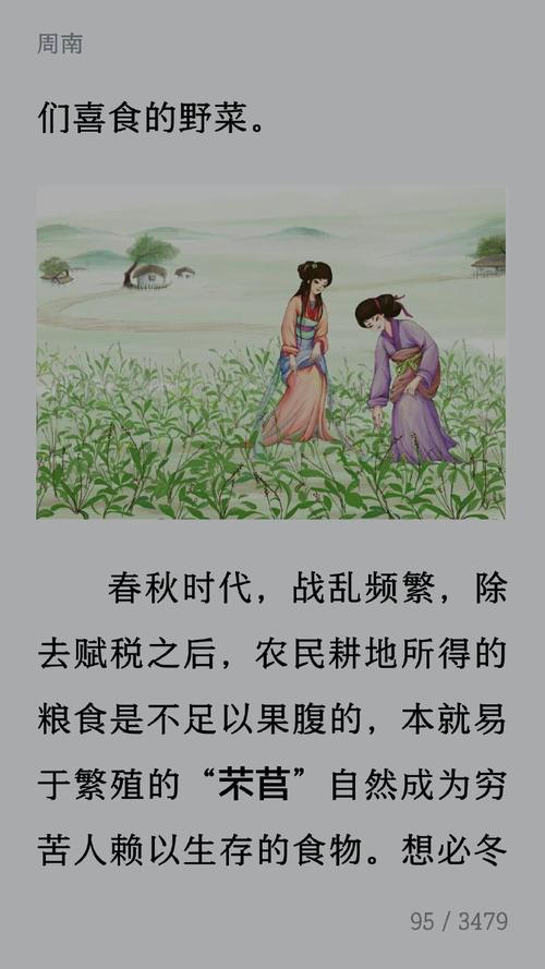 雅读《诗经》:周南 芣苢