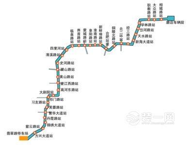 合肥地铁3号线站点主体封顶 2号线设6座特色装修站点