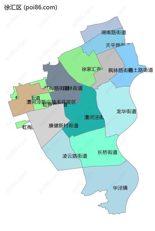 高德徐汇区poi数据