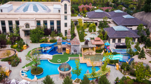 长春五一期间百万级震撼烟花秀,就在国信南山温泉酒店