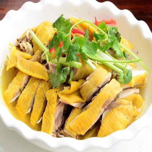 客家长汀母亲源散养农家正宗河田鸡干蒸盐酒猪肚鸡熟食加热即食
