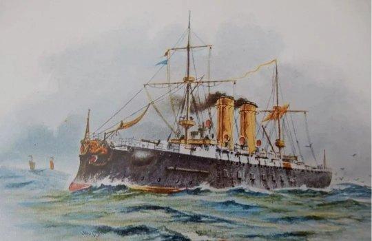 战舰世界 中国近代历史的见证—海圻号巡洋舰