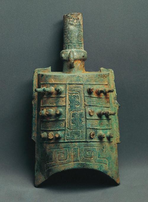 西周 甬钟(其二).1984年出土于武汉市江夏区.武汉博物馆藏.