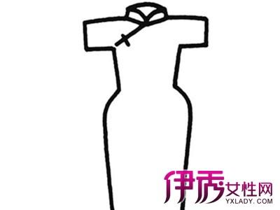 【图】旗袍简笔画展示 简笔画基本知识大普及