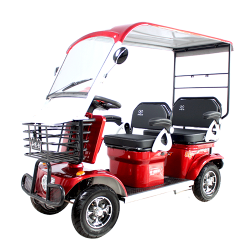 小巴电瓶四轮用带车家电瓶车观光巴士孩子车接老年代步车