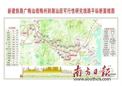 梅汕高铁进入全面施工阶段 累计完成固定资产投资6.96亿元