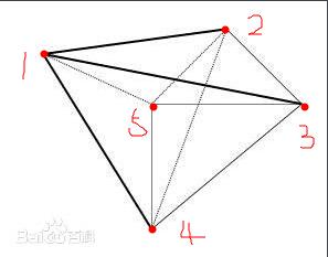 我觉得有5个正四面体啊,2345,1345,1245,1235,1234为顶点,百度百科上