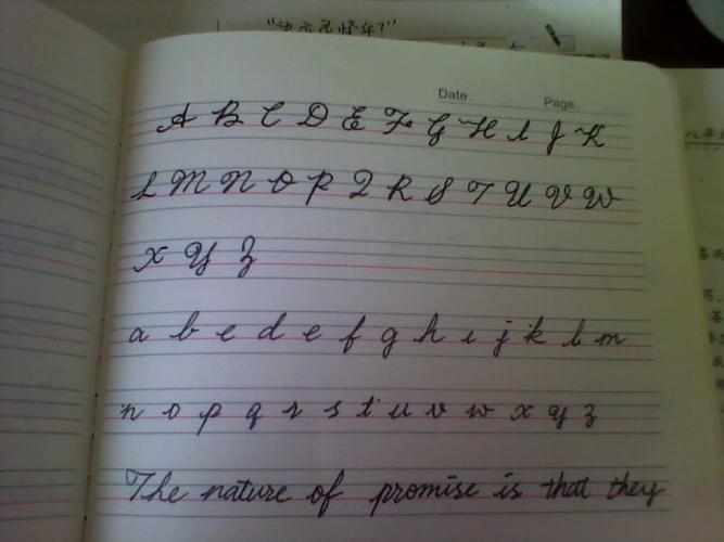 传一张字母表吧