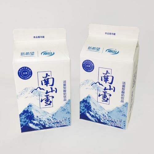 新希望南山480g盒装原味酸牛奶牛乳活菌型酸奶饮品酸奶