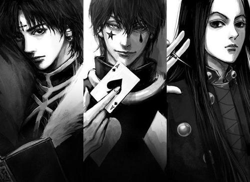 画师笔下的《全职猎人》,库洛洛西装斯文禁欲,西索