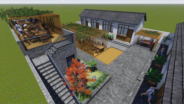 天津宝坻区李宦庄农居改造