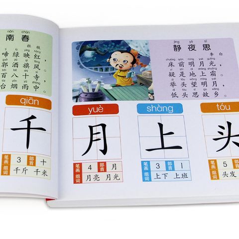 上海远志图书专营店:幼小衔接识字卡大班升一年级认字卡片全套学龄前