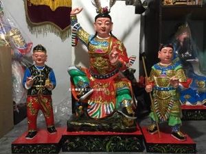 装藏树脂木雕神像佛像 泥塑田都田公元帅雷海青郑二三哥神像定做