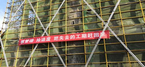 抢工期 赶进度 凝心聚力保目标