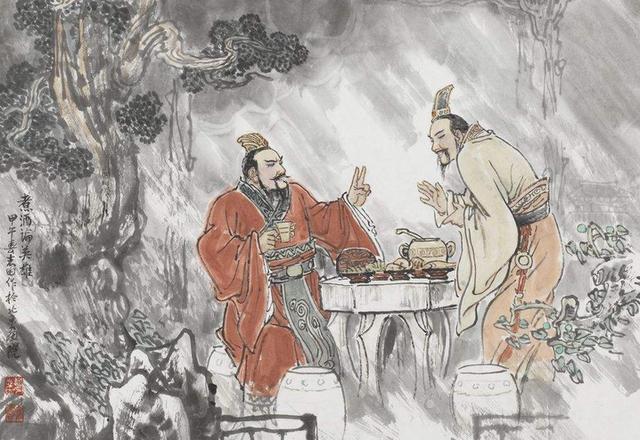 煮酒论英雄(曹操,刘备)官渡之战(200年,袁绍,许攸,曹操)入主江东孙策