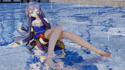 求这个洛天依旗袍模型名字