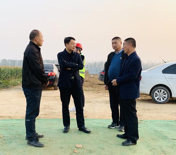 临颍县常务副县长李俊伟一行赴临颍风电项目调研指导工作