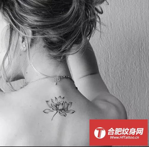 极简纹身素材系列6-后颈迷你纹身