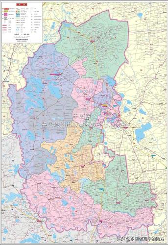 中国最新行政区划——黑龙江省大庆市