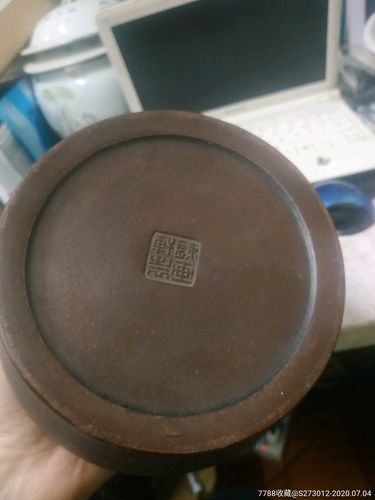 民国时期紫砂茶叶罐铁画轩