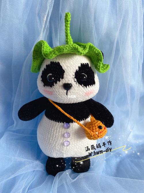 多多的神秘团:大熊猫_手工制作_钩针编织_手工钩针编织_兴趣爱好_手工