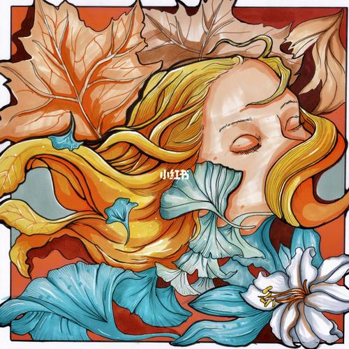 是心动呐|视觉传达|彩色装饰画|人物_装饰画_济南西部
