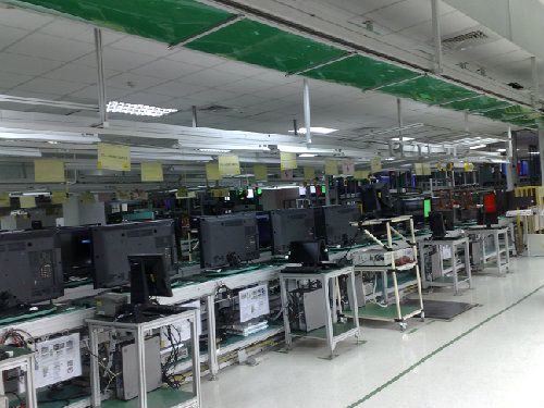 机械 电子产品制造设备 电子电器生产线     上述工程在纬创资通(中山