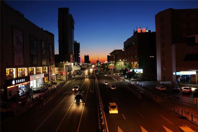 东营夜景