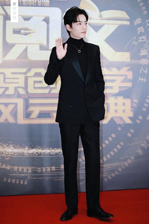 肖战,穿西装的样子,迷人