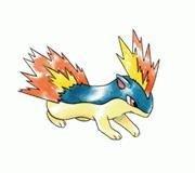 火球鼠-- lv.14 -->火岩鼠-- lv.36 -->火暴兽