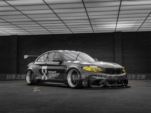 宝马m2改装宽体后颜值秒杀超跑 看着更有驾驶欲望了