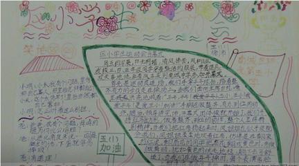 小学五年级运动会手抄报-403kb