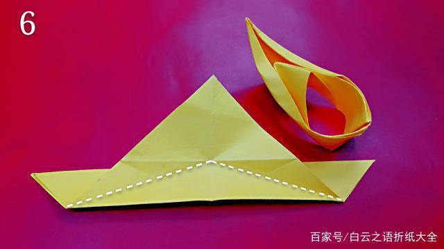 亲子折纸龙爪图纸教程图解,戴在手指上很好玩哦