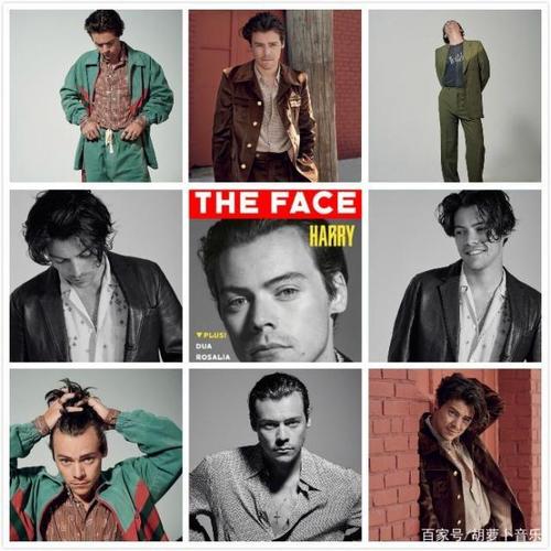 哈卷 harry styles 最新登上《the face》杂志封面及写真.