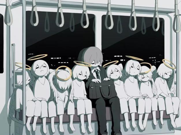 也许因为这是个丧的时代,所以日本插画家avogado6的一系列"负能量"