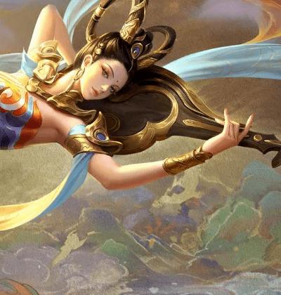 杨玉环"羞花"皮肤模型曝光,头顶一把大扇子,遇见飞天不香吗