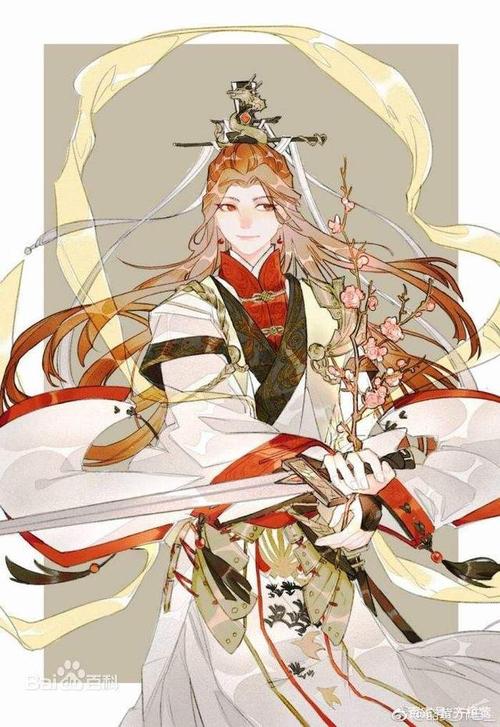 花冠武神谢怜神像